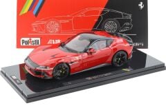 Polistil 1/18 Ferrari 12 Clindiri 2024 With Showcase - Rosso Corsa 3500/0022