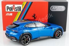 Polistil 1/18 Ferrari Purosangue 2022 With Showcase - Blue Corsa 1500/0078
