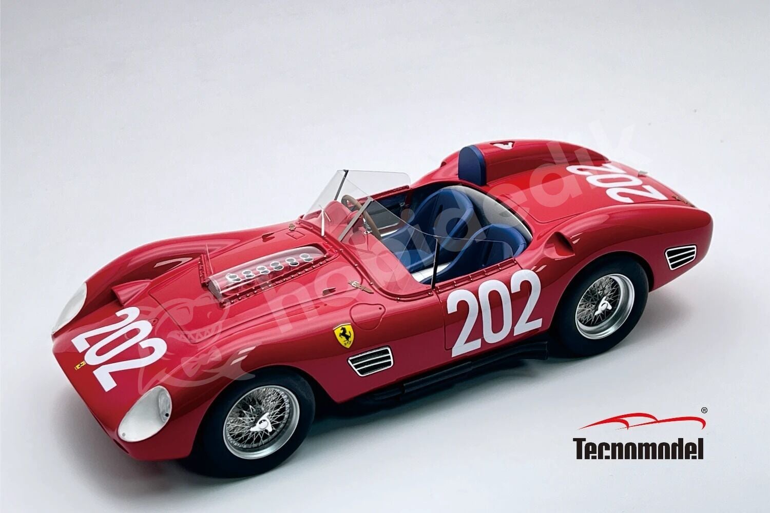 Tecnomodel 1/18 Ferrari 250 TR59-60 Targa Florio 1960 car #202 DNF Driver: C.Allison - R.Ginther - G.Cabianca - 40 Limitli