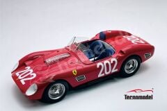 Tecnomodel 1/18 Ferrari 250 TR59-60 Targa Florio 1960 car #202 DNF Driver: C.Allison - R.Ginther - G.Cabianca - 40 Limitli
