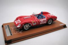 Tecnomodel 1/18 Ferrari 250 TR59-60 Targa Florio 1960 car #202 DNF Driver: C.Allison - R.Ginther - G.Cabianca - 40 Limitli