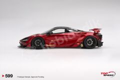 Top Speed 1/18 McLaren 720S LB?Works Gem Red - TS0599