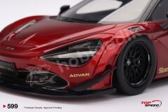 Top Speed 1/18 McLaren 720S LB?Works Gem Red - TS0599