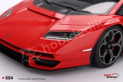 Top Speed 1/18 Lamborghini Countach LPI 800-4 Rosso Mars - TS0554